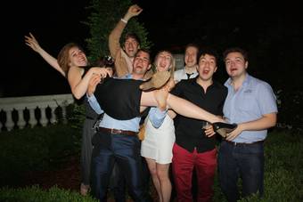 Afgestudeerdenfeest - diner en feest 30