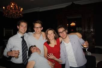 Afgestudeerdenfeest - diner en feest 46
