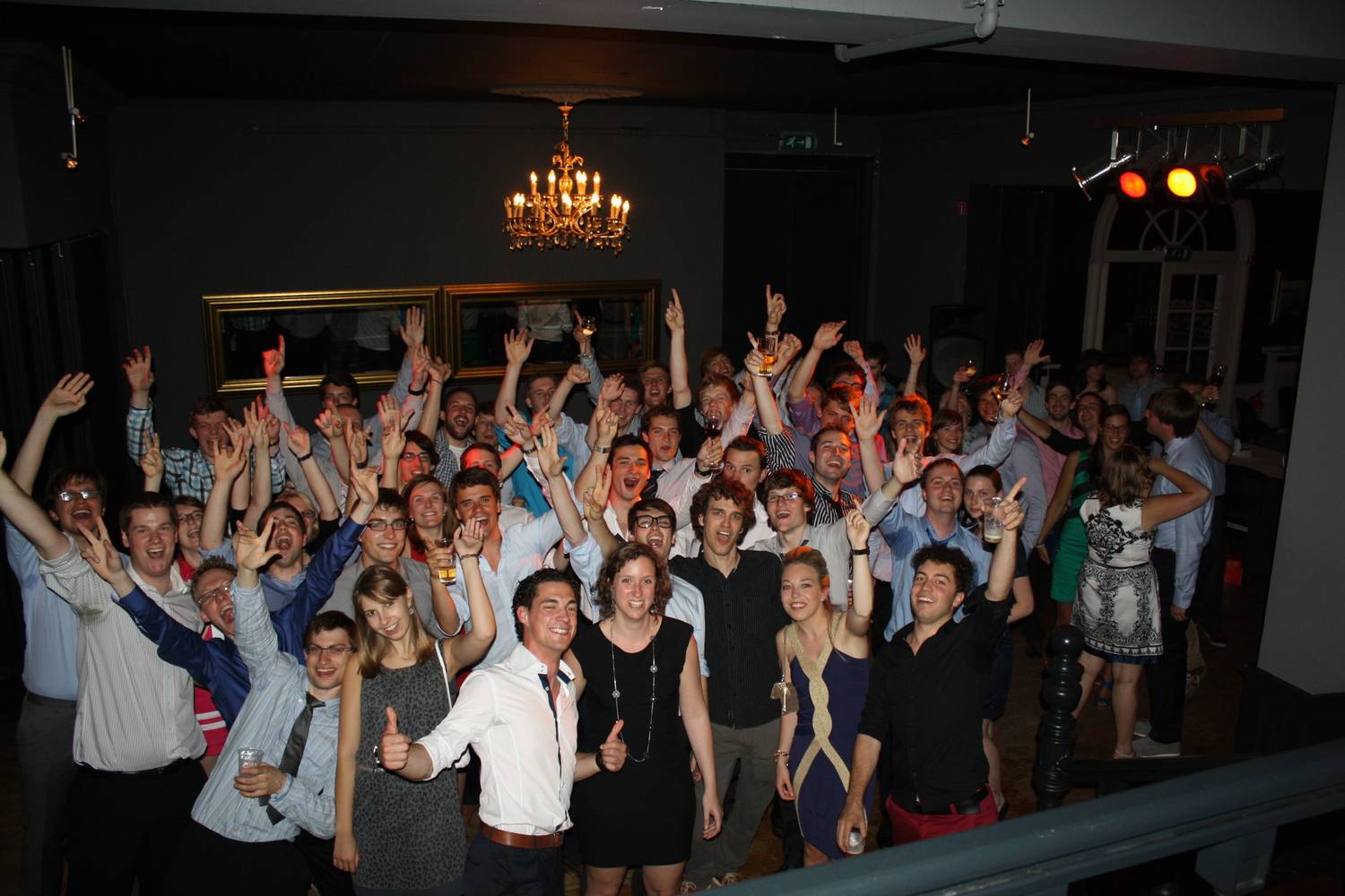 Afgestudeerdenfeest - diner en feest 76
