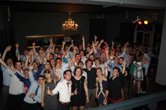 Afgestudeerdenfeest - diner en feest 76