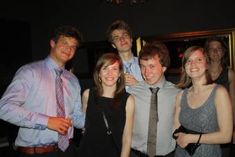 Afgestudeerdenfeest - diner en feest 95