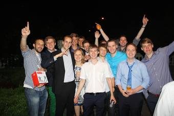Afgestudeerdenfeest - diner en feest 146