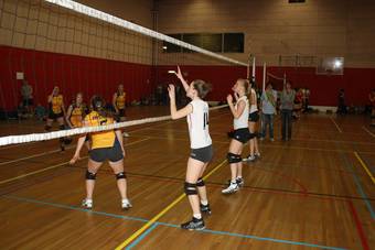 IFK Volleybal dames 2e ronde (17/03/2014) 1