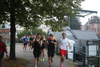 Lopen rond de watersportbaan 2