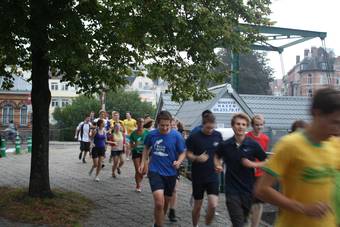 Lopen rond de watersportbaan 3