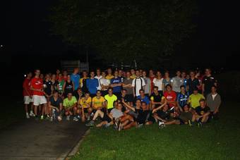 Lopen rond de watersportbaan 10
